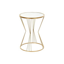 Side table DKD Home Decor Golden Metal Mirror 40 x 40 x 55 cm