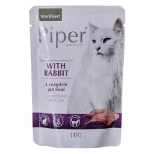 Cat food Dolina Noteci Piper Sterilised Rabbit 100 g 100 L