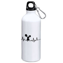 KRUSKIS Fitness Heartbeat 800ml Aluminium Bottle