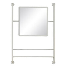 Wall mirror White Crystal 52,5 x 12 x 73 cm