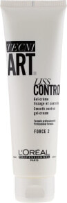 Glättende Gel-Creme mit 24 Stunden Schutz vor Luftfeuchtigkeit und Frizz - L'Oreal Professionnel Tecni.Art Liss Control Cream-Gel