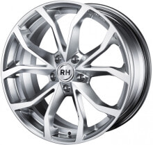 Колесный диск литой RH Alurad DF Energy Sport-Silber lackiert 8x17 ET45 - LK5/114.3 ML72.6