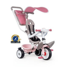 Трехколесный детский велосипед Smoby, розовый цвет
