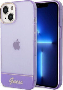 Guess Etui Guess GUHCP14MHGCOU Apple iPhone 14 Plus fioletowy/purple hardcase Translucent