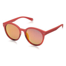 Женские солнцезащитные очки Женские солнцезащитные очки круглые красные Polaroid 6043-F-S-C9A-54 (54 mm)