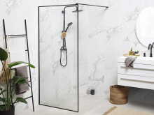 Showers, shower panels and headsets