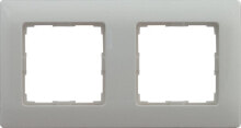 Умные розетки, выключатели и рамки kOS Double frame Vena white (510482)