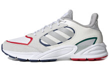 adidas neo 90S VALASION 防滑耐磨 低帮 跑步鞋 男款 灰红 / Кроссовки Adidas neo 90S VALASION EG8401