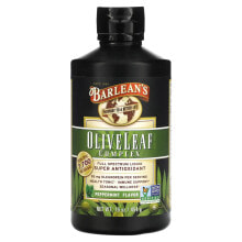 Зелень и зеленые овощи barlean&#039;s, Комплекс из листьев оливы, вкус перечной мяты, 454 г (16 унций)