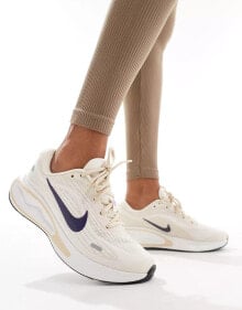 Купить женская обувь Nike Running: Nike Running Journey Run trainers in white and navy