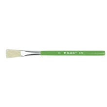 MILAN ChungkinGr Bristle Flat Brush For Glue And Poster Paint With Short Handleseries 221