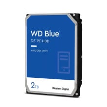 Внутренние жесткие диски (HDD) Western Digital Blue 3.5" 2000 GB SATA WD20EZBX