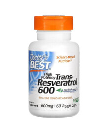 Trans-Resveratrol 600, 600 mg, 60 Veggie Caps