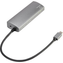 USB-концентраторы renkforce RF-3374952 хаб-разветвитель USB 2.0 Type-C 1000 Мбит/с Черный, Серый