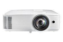 Optoma W319ST мультимедиа-проектор Настольный проектор 4000 лм DLP WXGA (1280x768) 3D Белый E9PD7DR02EZ1