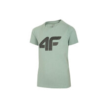 Мужские спортивные футболки мужская спортивная футболка голубая с логотипом 4F JTSM002