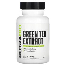 Nutrabio Labs, Экстракт зеленого чая, 500 мг, 90 растительных капсул