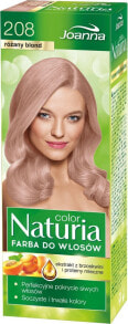 Joanna Naturia Color No.208 Краска для волос на основе натуральных растительных компонентов, оттенок розовый блондин