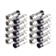 ShiverPeaks BS15-300314 - F-type - F - F - 7 mm - Stainless steel - 10 pc(s)