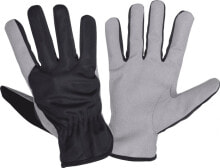 Средства защиты рук lahti Pro gray synthetic leather gloves &quot;10&quot; (L271510K)