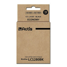 Купить картриджи для принтеров Actis: Картридж с оригинальными чернилами KB-1280Bk Белый Чёрный