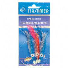 Приманки и мормышки для рыбалки fLASHMER Sardins Apilletes Feather Rig