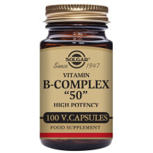 Витамины группы В SOLGAR B-Complex 50 --Комплекс витаминов В 50--100 растительных капсул