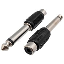 EUROCONNEX 1088 M/F Jack To RCA Adapter 6.5 mm