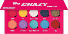 Lidschatten-Palette - Makeup Obsession Be Crazy About Eyeshadow Palette