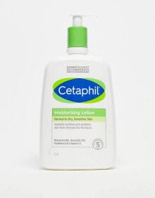 Cetaphil – Feuchtigkeitsspendende Lotion für Gesicht & Körper für normale bis trockene, sensible Haut, 1 l