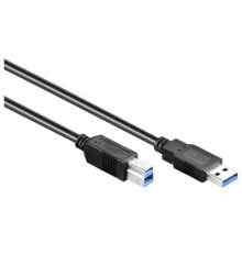 Alcasa 2710-S01 USB кабель 1 m 2.0 USB A USB B Черный