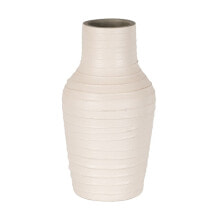 Vase White Ceramic 17 x 17 x 30 cm