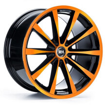 Колесный диск литой RH Alurad GT color polished - orange 10.5x21 ET56 - LK5/114.3 ML72.6