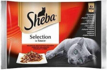 Cat Products sheba CUISINE MIĘSNE DANIA W SOSIE 4x85