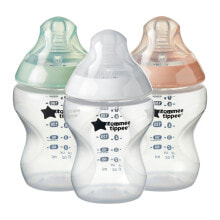 Бутылочки и ниблеры для малышей tOMMEE TIPPEE 3X 260ml Feeding Bottle
