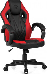 Игровое кресло /  SENSE7 Prism black and red armchair