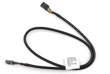Кабели и разъемы для аудио- и видеотехники Supermicro CBL-CDAT-0662 кабель последовательной связи Черный 0,615 m 8-pin 8-контактный