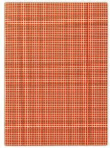 Donau Folder with elastic A4, orange, checkered
