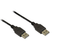 Alcasa USB 2.0, 3m USB кабель USB A Черный 2212-AA3S