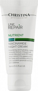 Nachtcreme für das Gesicht mit Niacinamid - Christina Line Repair Nutrient Niacinamide Night Cream