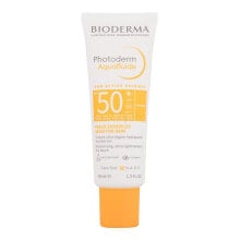 BIODERMA Photoderm Aquafluide Invisible SPF50+ 40 ml sonnenschutz fürs gesicht wasserfest unisex