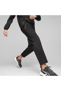 Puma Fit Taped PWRFLEECE Jogger SİYAH Erkek Eşofman Üstü