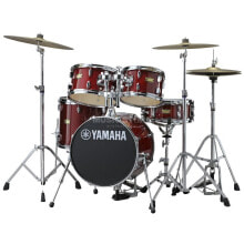 Купить ударные установки и барабаны Yamaha: Yamaha Manu Katché Junior Kit JK6F5, incl. HW, Cranberry Red