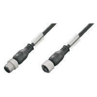 Weidmüller SAIP-M12GM12G-4-1.5U сигнальный кабель 1,5 m Черный 1108840150