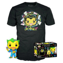 FUNKO POP And Tee DC Comics Batman Joker Exclusive Figure