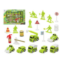 Игрушечные машинки и техника для мальчиков набор игрушечных машинок BB Fun Дорожные работы с аксессуарами