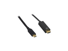 Kaybles USB 3.1 Type C To HDMI Cable 4K@60HZ, 3ft. M-M, Black USB-C to HDMI adap