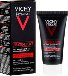 Feuchtigkeitsspendende Make-up Base - Vichy Homme Structure Force Complete Anti-ageing Hydrating Moisturiser