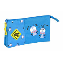 Triple Carry-all El Hormiguero Blue 22 x 12 x 3 cm