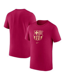 Nike men's Red Barcelona Drac Pack Crest T-shirt